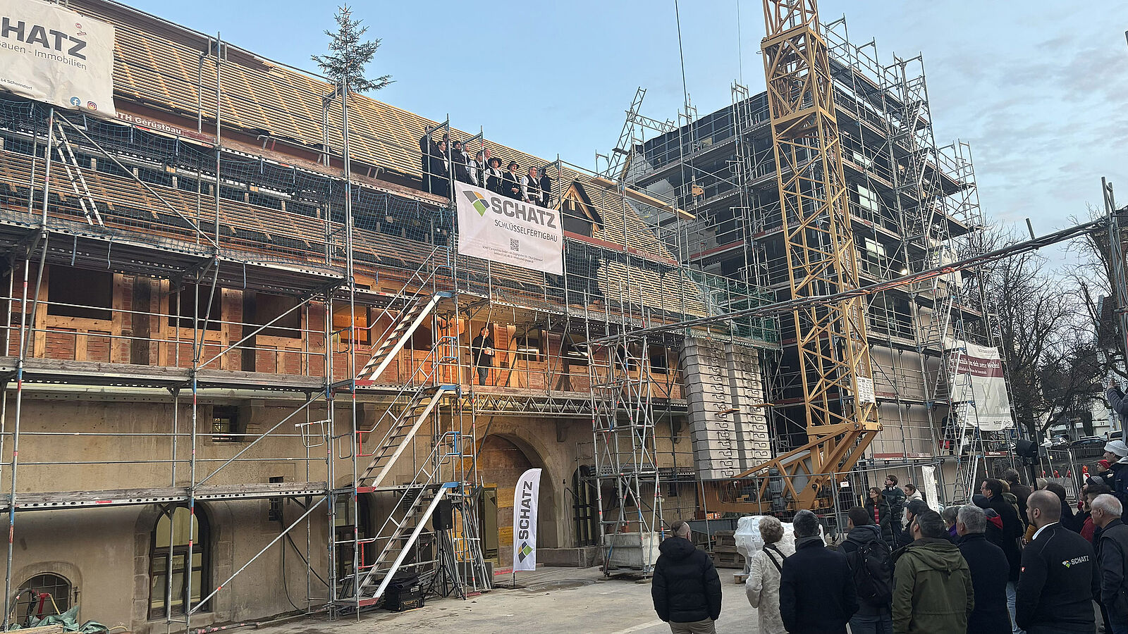 Richtfest Schorndorf Stadtbib