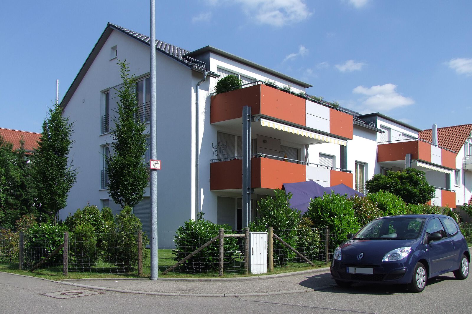 Goethestraße, Kernen