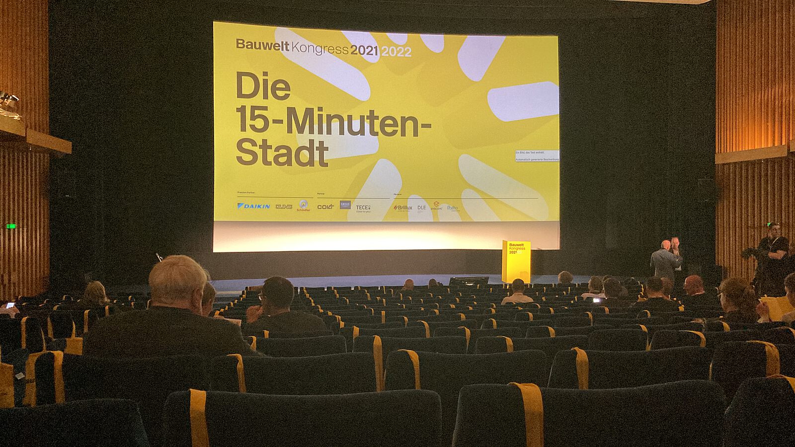 Bauweltkongress Berlin - Die 15 Minuten Stadt