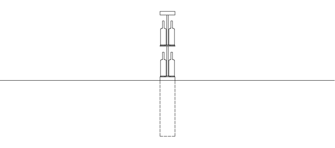 Erdkühschrank Zeichnung